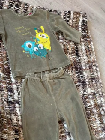 Pyjamas bébé 2 pièces 12 mois mixte