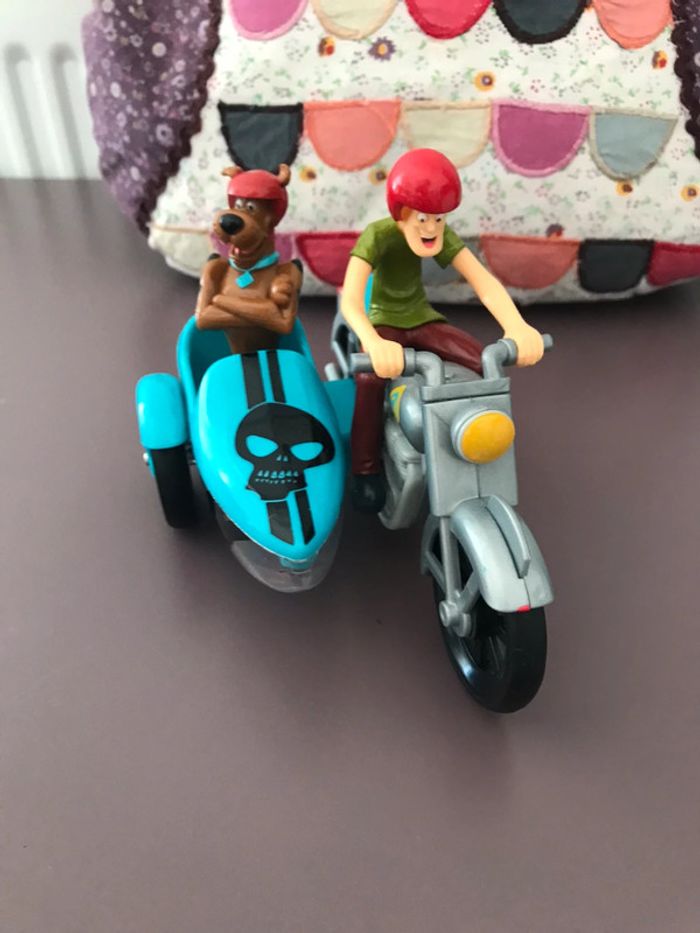 Figurine pvc Scooby Doo Hanna Barbera sidecar - photo numéro 2