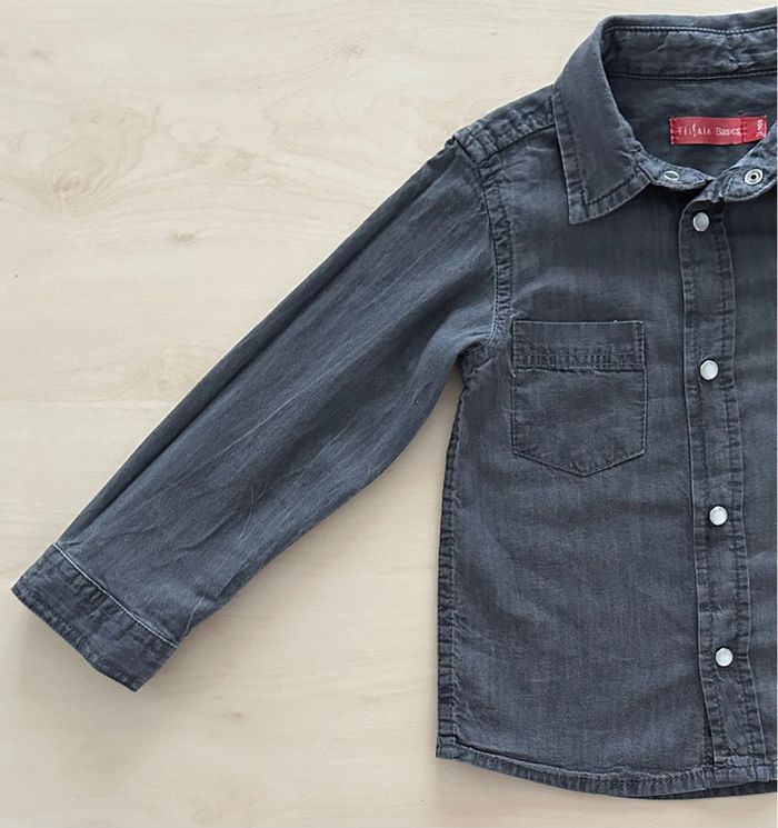 Chemise grise garçon 2 ans - photo numéro 5