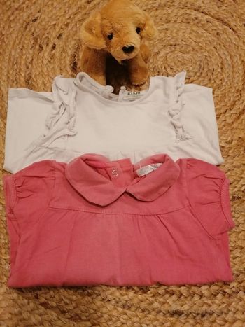 Lot de 2 t shirt 12M