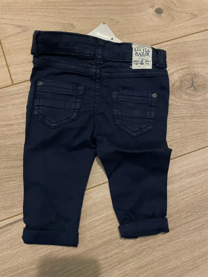 Pantalon stretch Tape à l'œil neuf taille 6 mois - photo numéro 2