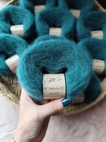 10 pelotes Kid mohair 
