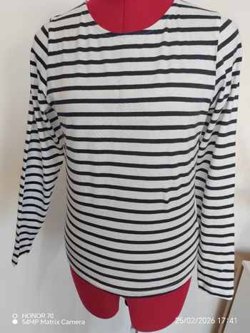 T shirt marinière 