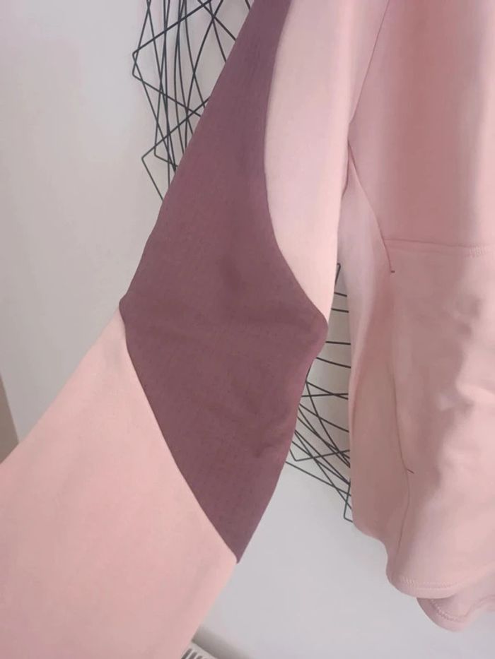 Sweat a capuche puma rose taille S - photo numéro 3