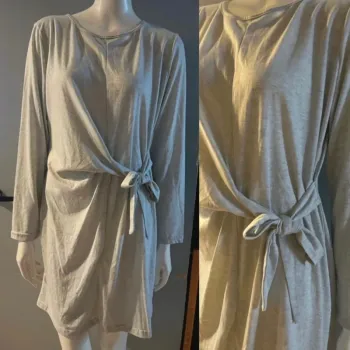 Robe noeud grise en M