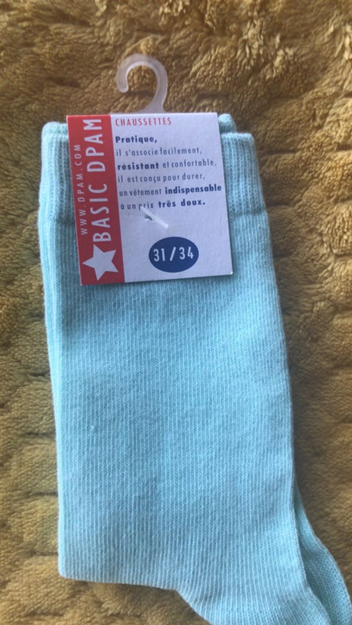 DPAM chaussettes neuves pointure 31/34 - photo numéro 2