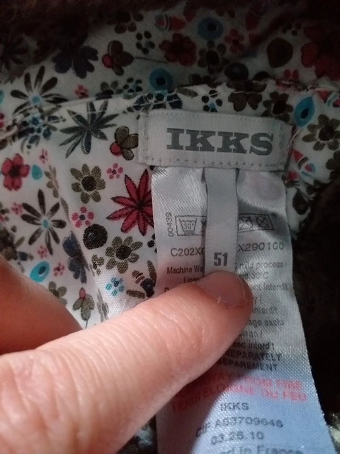 Bonnet d'hiver fille IKKS taille 51 - photo numéro 3