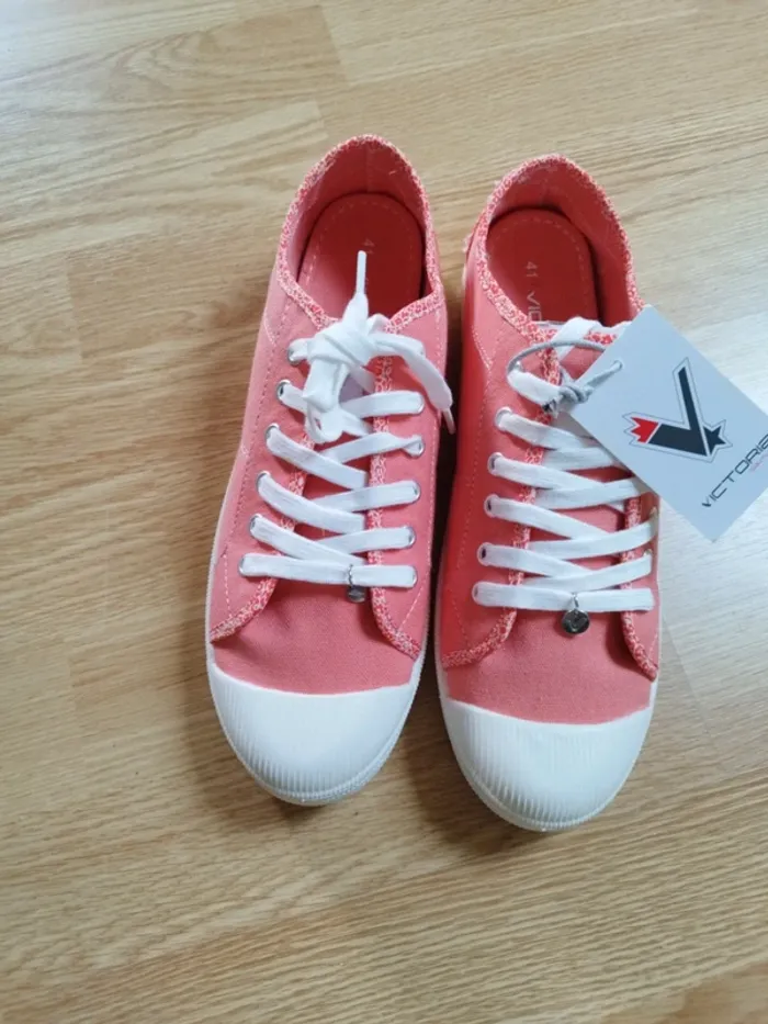 Victoria Couture corail orange femme taille 41 neuve avec étiquette - photo numéro 4
