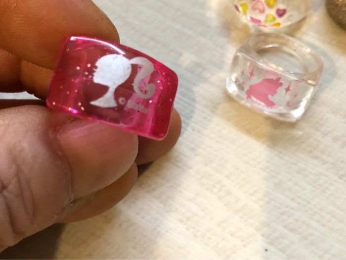Lot de neuf bague enfant 45 et réglable - photo numéro 8