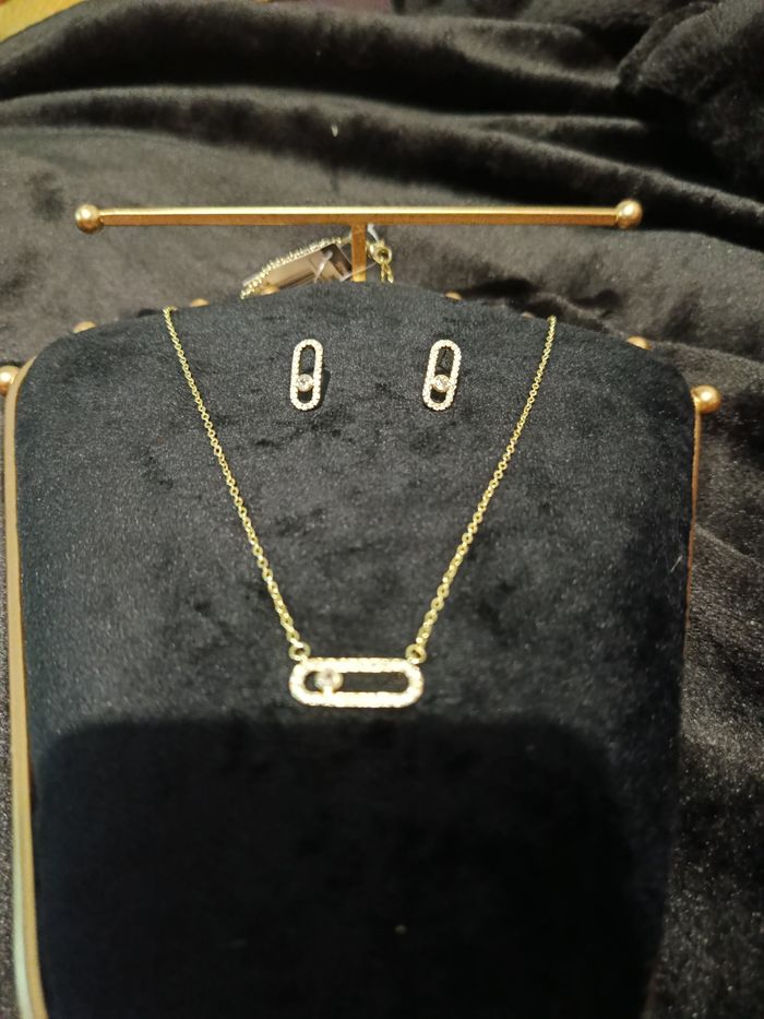 Ensemble collier boucles d'oreilles - photo numéro 2