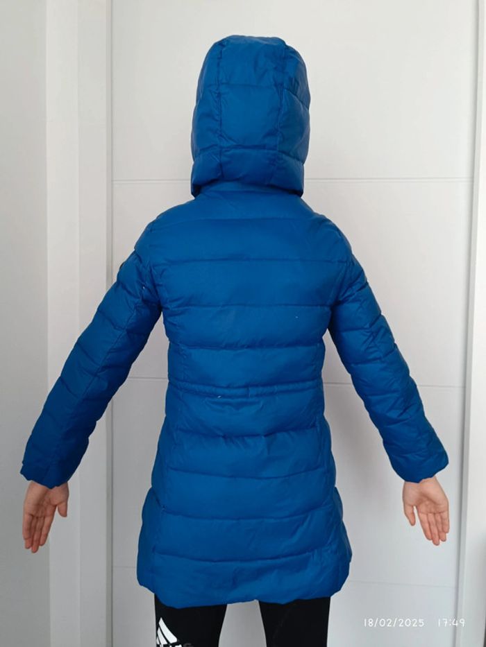 Doudoune bleu cintrée fille - photo numéro 5