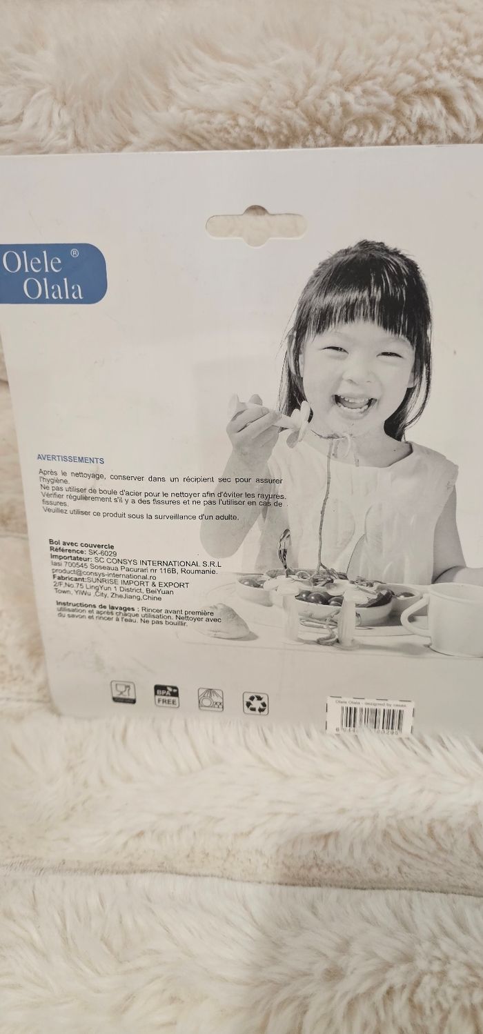 Ensemble repas en silicone ourson 🐻 Neufs - photo numéro 9