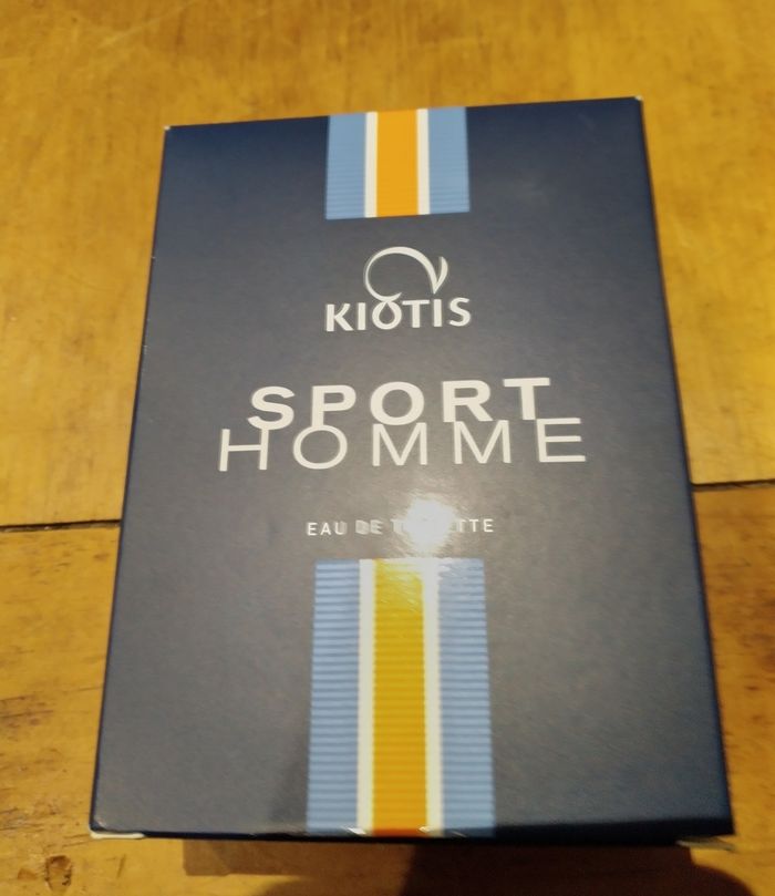 Eau de toilette sport homme de kiotis