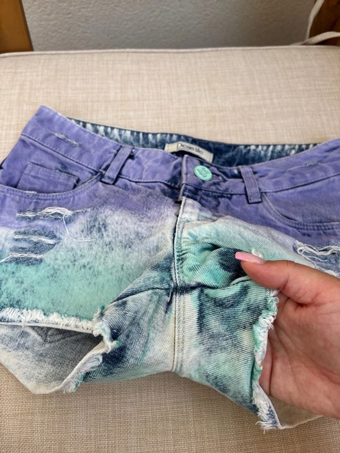 Short tie and dye troué - photo numéro 5