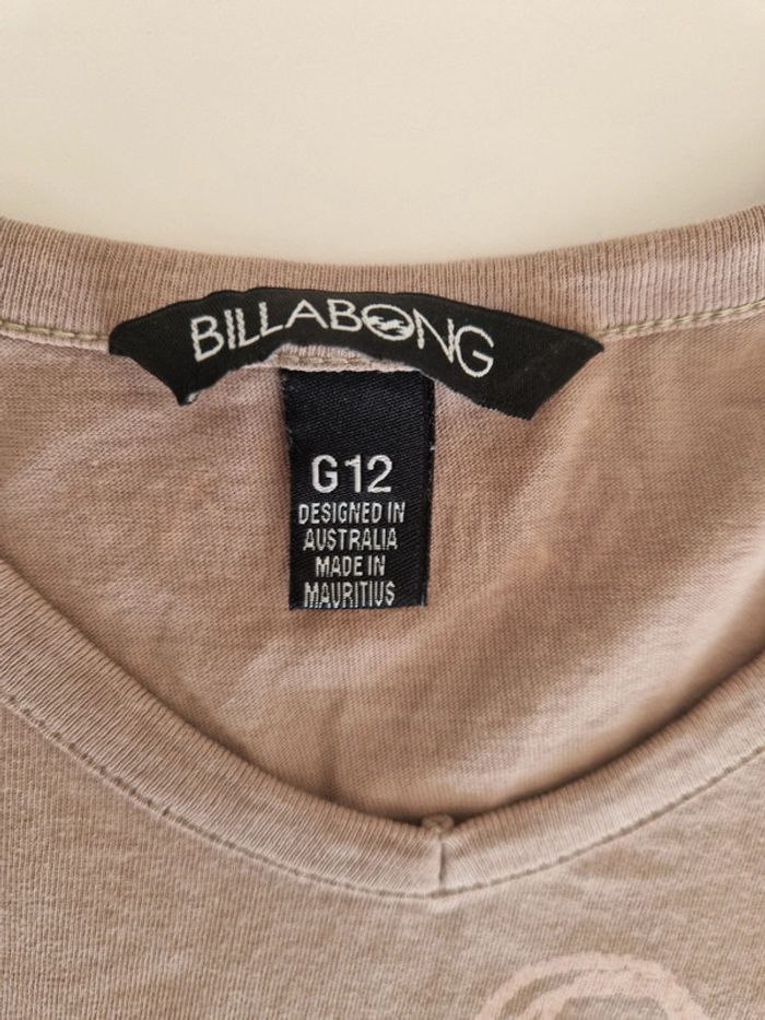 T-shirt manches courtes fille 12 ans Billabong - photo numéro 4