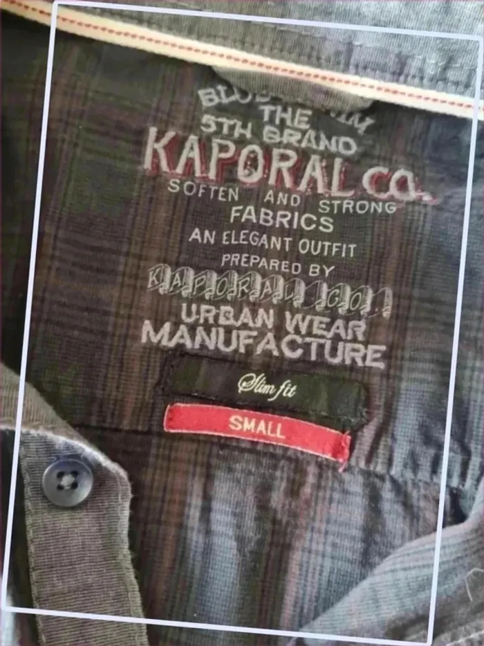 Chemise kaporal - photo numéro 3