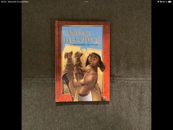 Livre le prince d’Egypte : l’histoire du film