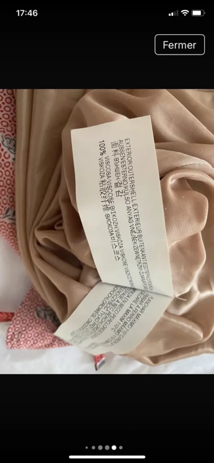 Robe bustier viscose Pull &  Bear taille L - photo numéro 7