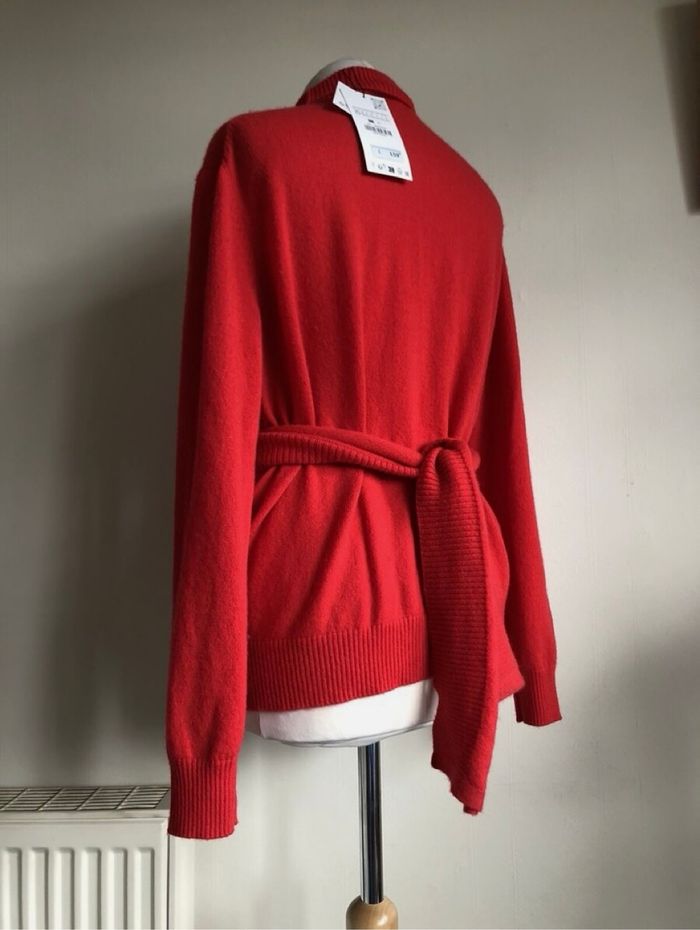 Pull rouge 100% cachemire - photo numéro 2