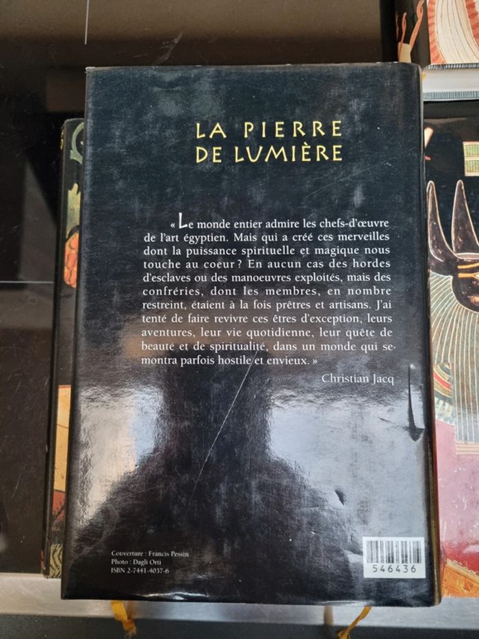 Lot de 4 livres de Christian Jacq. - photo numéro 5