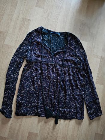 Blouse fluide petites fleurs