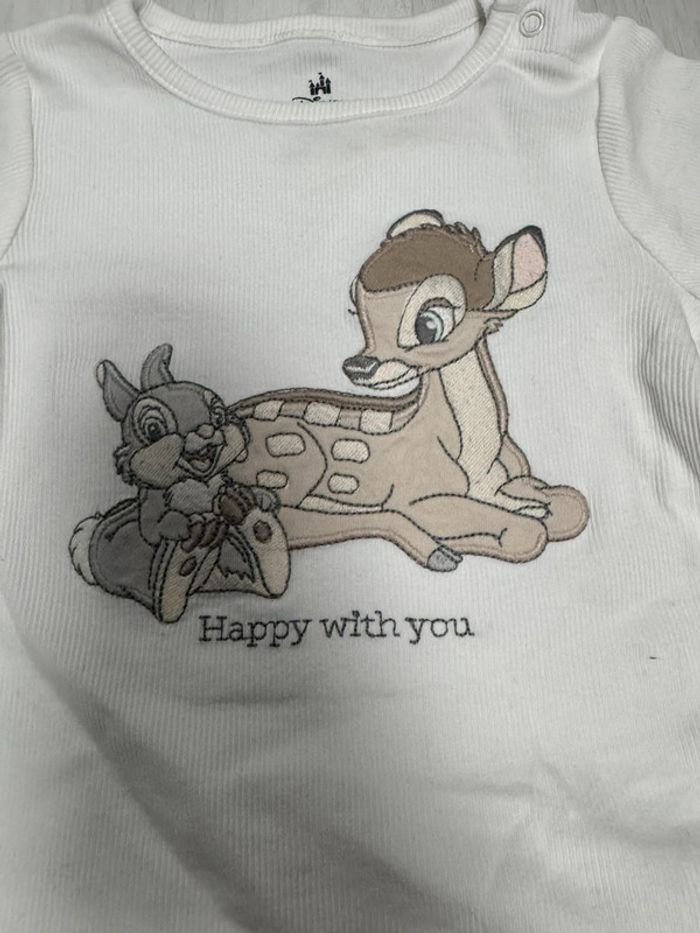 Ensemble Disney bambi et panpan 6-9 mois - photo numéro 2