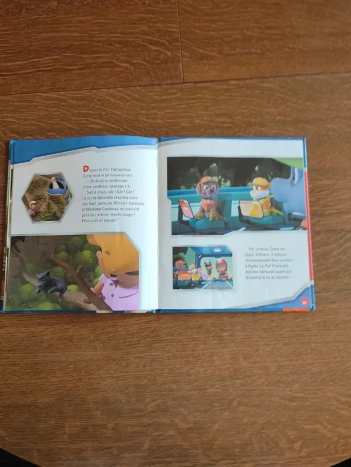 Livre paw patrol sauvetage sur une tyrolienne - photo numéro 17