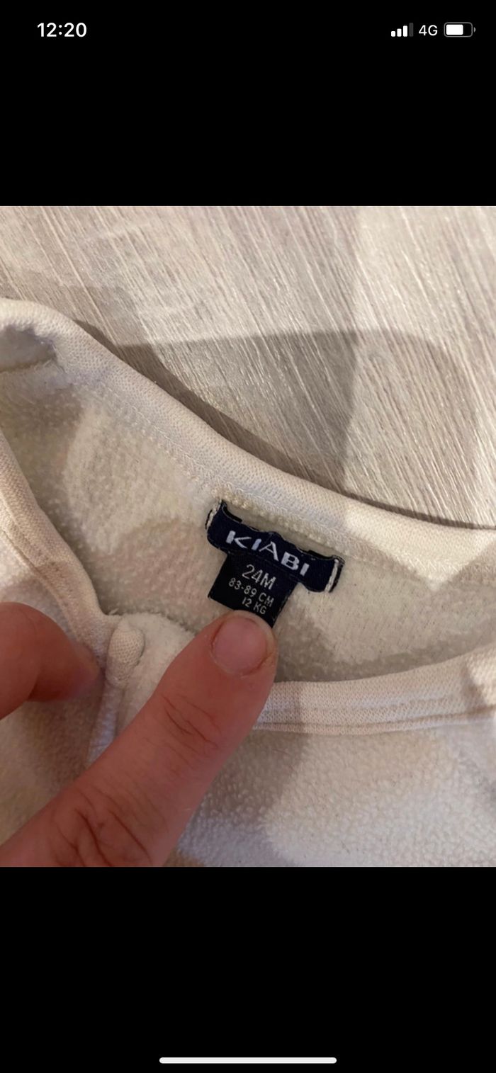 Lot de 2 sur-pyjamas 24 mois - photo numéro 4