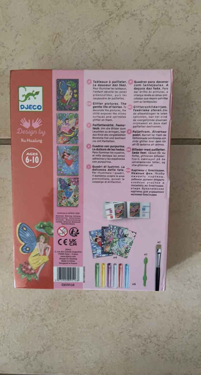 Tableau à pailleter djeco neuf - photo numéro 2