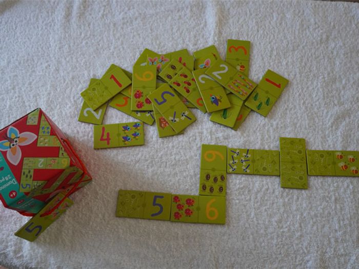 Jeu " Domino Un Deux Trois" Djeco pour enfants (4 ans +) - photo numéro 3