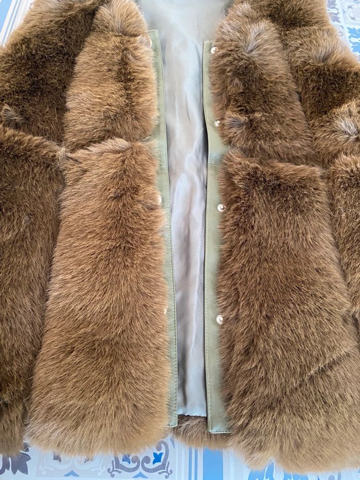 Manteau sans manches neuf - photo numéro 6