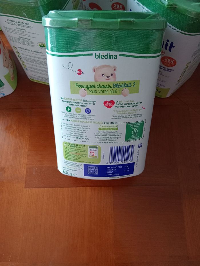 Lait bledelait croissance + - photo numéro 7