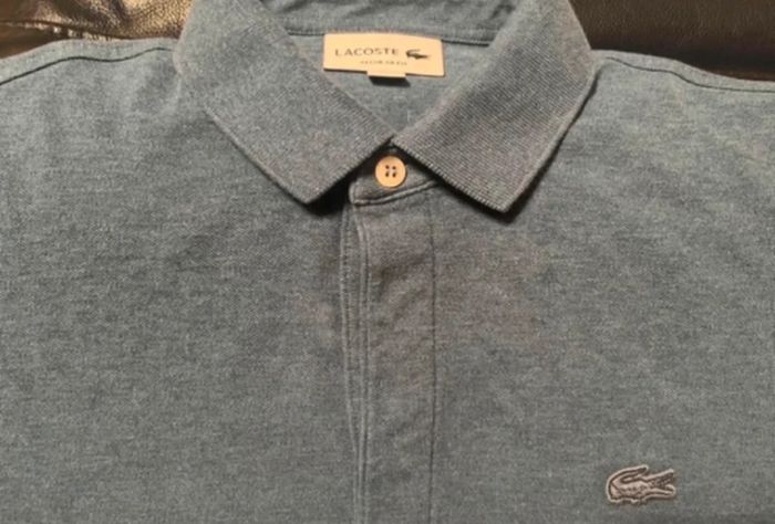 Polo bleu Lacoste - photo numéro 4