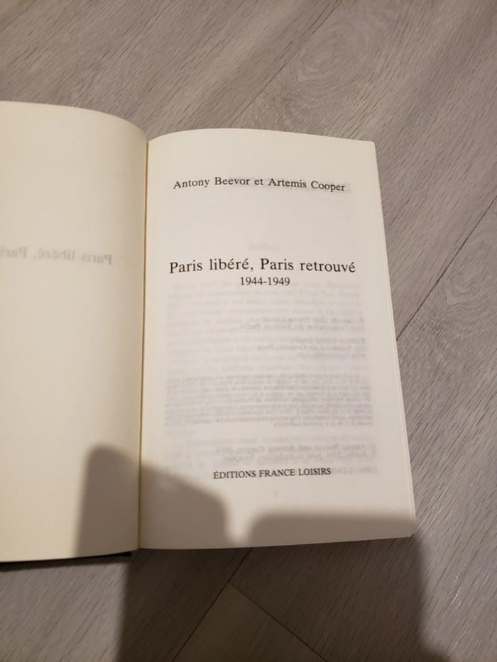 Livre Paris libéré, Paris retrouvé 1944-1949 - photo numéro 5