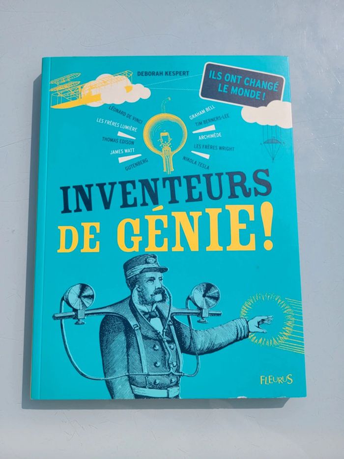 Livre 💡 Inventeurs de Génie! 📽 Ils ont changés le monde! (48) - photo numéro 2