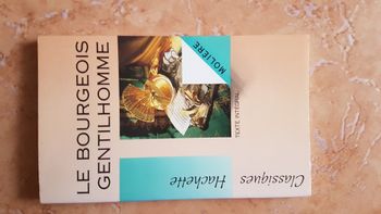 Livre " Le Bourgeois Gentilhomme " de Molière