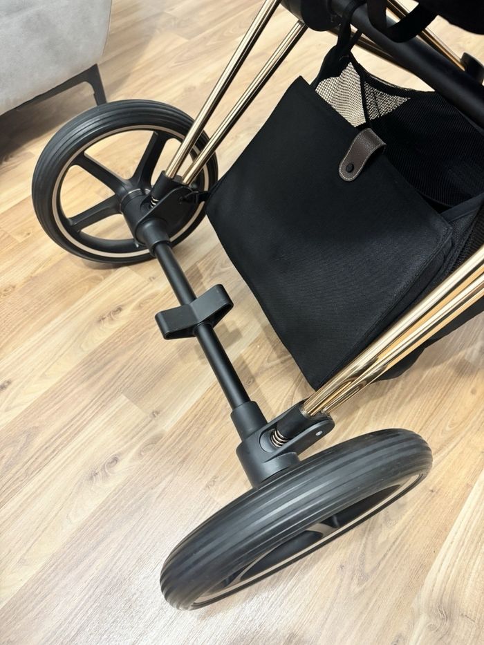 Poussette Cybex Platinum Priam (or rose) avec pack de sièges S22AJUFI0448 - photo numéro 5