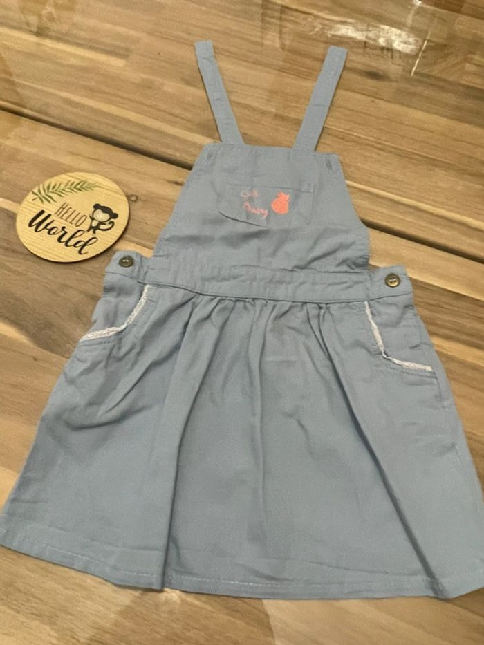 Robe bleu gris in extenso 18 mois - photo numéro 3