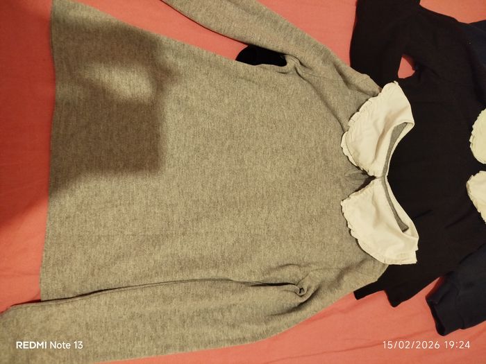 Lot 3 pulls avec col claudine - photo numéro 2