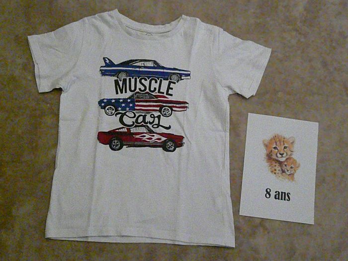 Lot de 3 tee-shirts 8 ans (n°38) - photo numéro 3