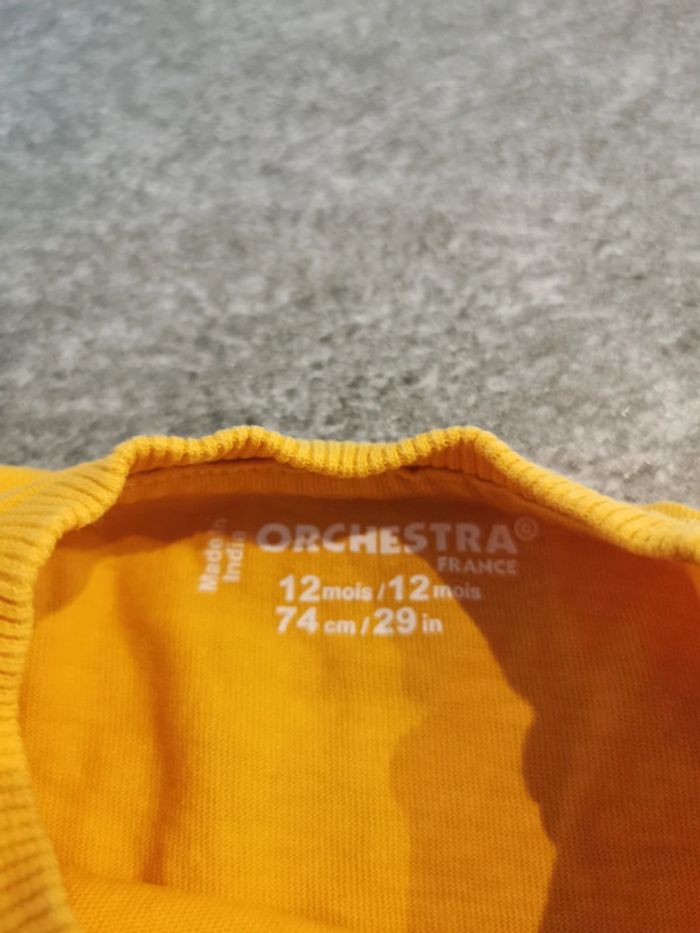 T-shirt à manches longues bébé 12 mois comme neuf - photo numéro 3