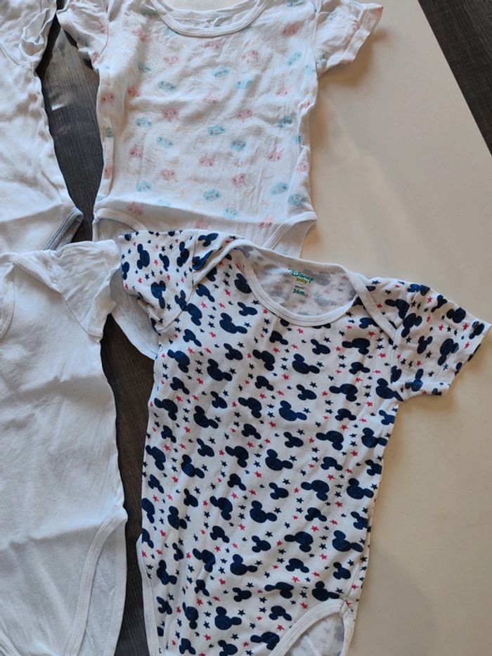 Lot de 6 bodies manches courtes - photo numéro 4