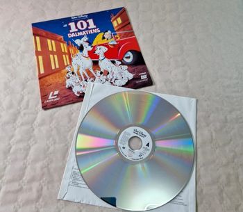 LaserDisc Walt Disney Les 101 Dalmatiens Chef-d'œuvre Original