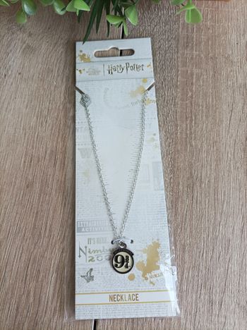Collier Voie 9 3/4 Harry Potter