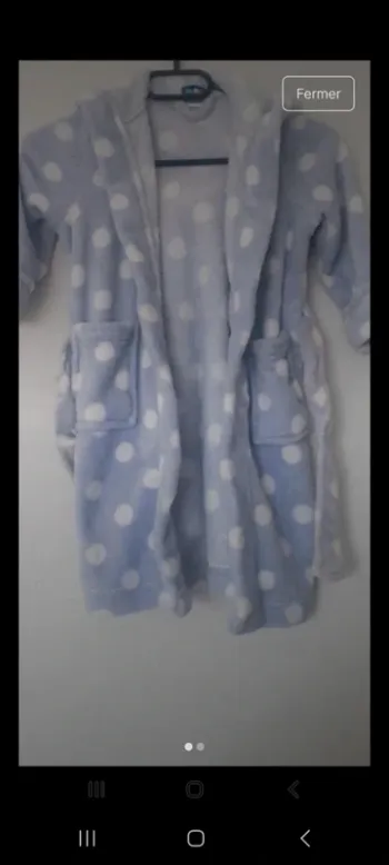 Peignoir lupilu 86/92 tout doux