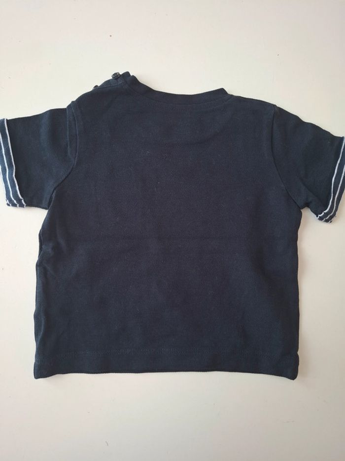 T-shirt Bout'chou en coton bio taille 6 mois - photo numéro 2