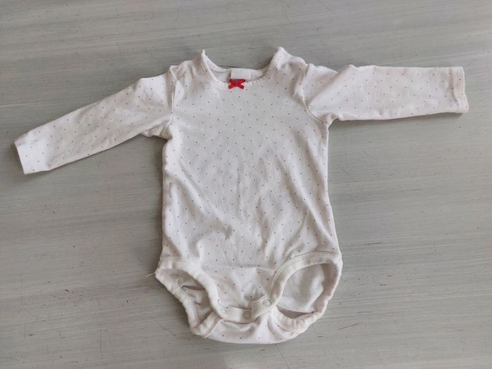 Ensemble body + robe salopette 6M - photo numéro 3