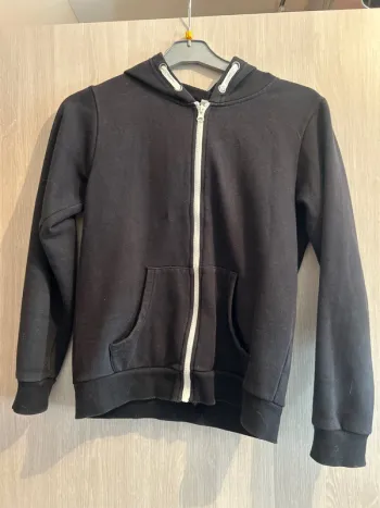 Veste de jogging noire taille 14 ans