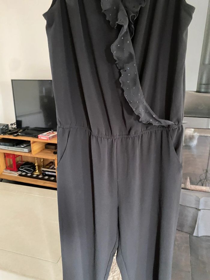 Combinaison pantalon Lady Blush noire taille 38 - photo numéro 4