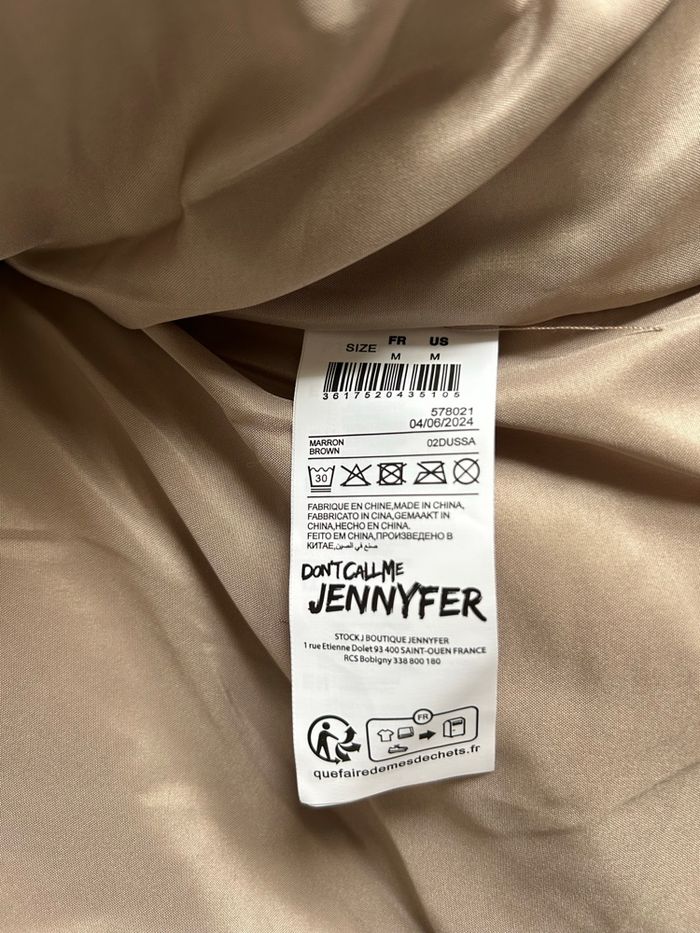 Doudoune Marron Jennyfer – Col Moumoute - photo numéro 7